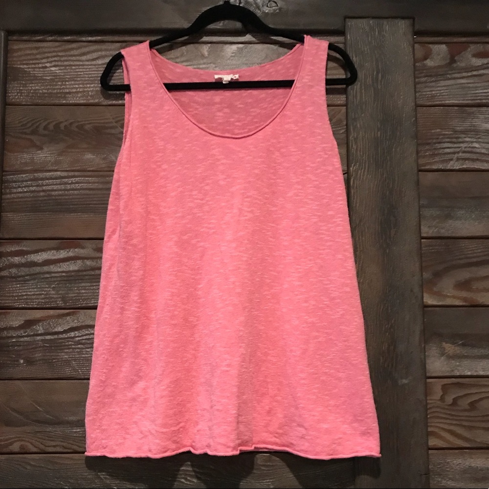 Once worn Eileen Fisher linen blend tank